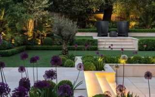 Освещение сада как элемент декора ночного ландшафта